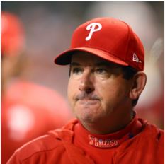 In a suprising unpreacedented turn event: the Philadelphia Phillies players suspend their head coach due to…..